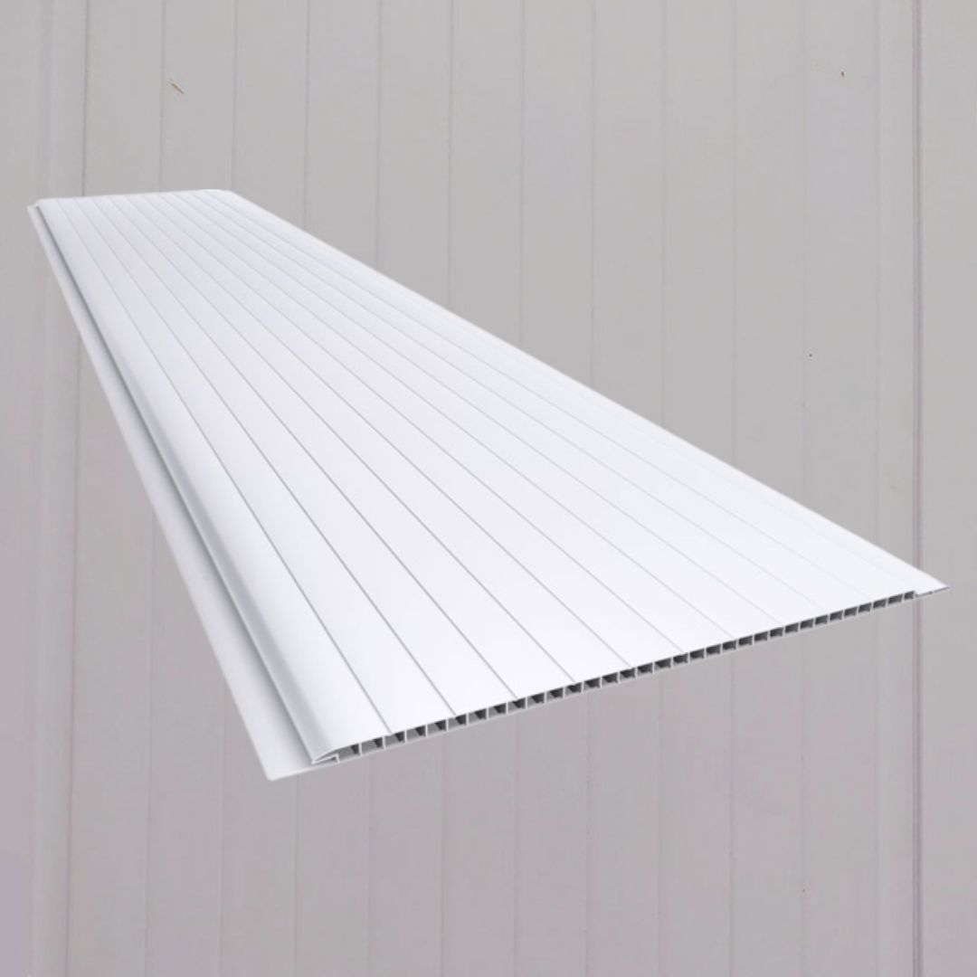 Cielorraso de PVC Blanco Frisado - Plasbil 20cm x 7mm