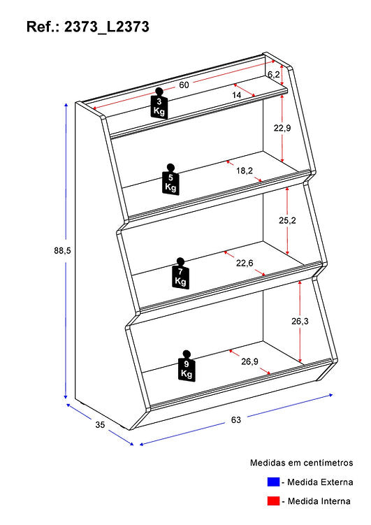 Organizador Zig Zag