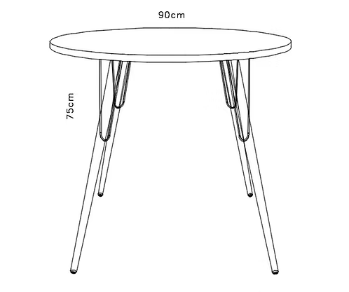 Mesa Redonda Eames
