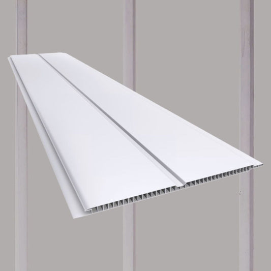 Cielorraso de PVC Gemini Blanco Liso - Plasbil 20cm x 7mm