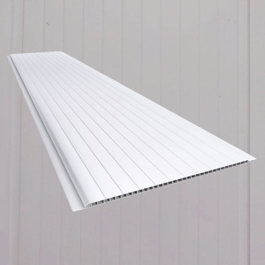 Cielorraso de PVC Blanco Frisado - Plasbil 20cm x 7mm