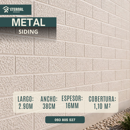 Metal Siding Ladrillo - Revestimiento Exterior