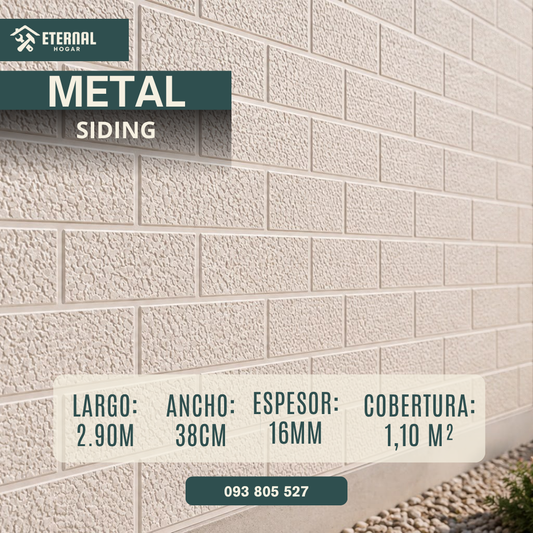 Metal Siding Ladrillo - Revestimiento Exterior