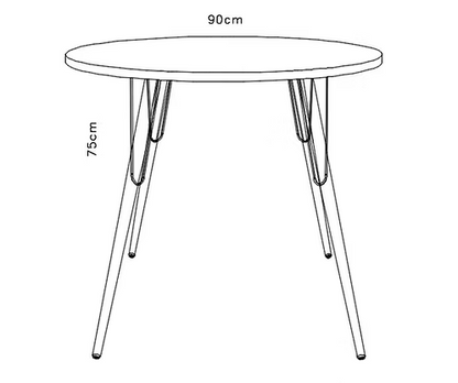 Mesa Redonda Eames